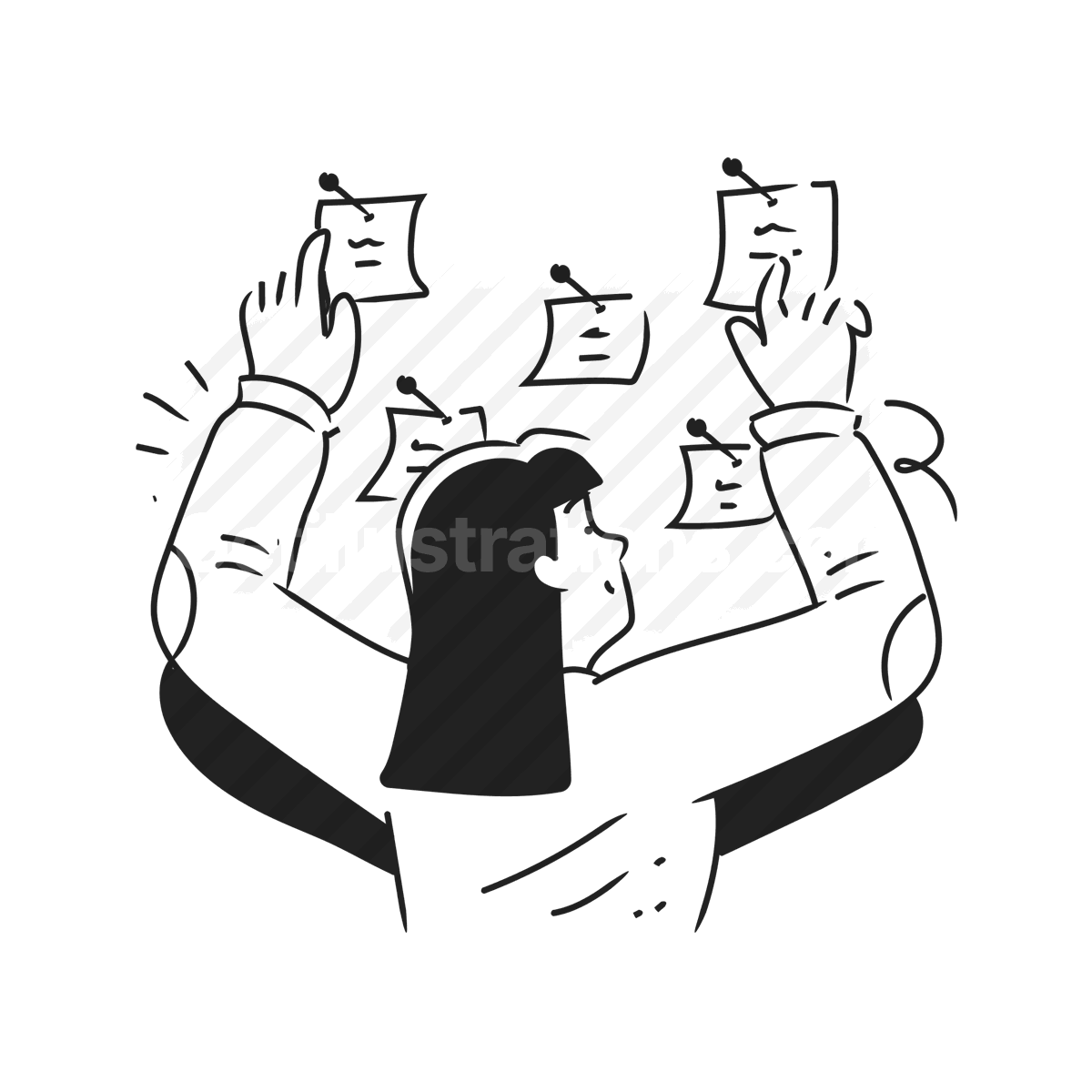 Achievement and Success illustration preview image